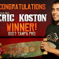 Eric Koston Wins Tampa Pro 2007