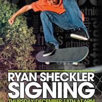 Ryan Sheckler Signing 12/18
