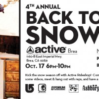 Back to Snow Brea Event