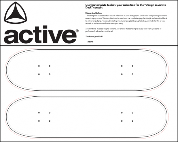 Skate Deck Design Template from www.skateshirtmegastore.com