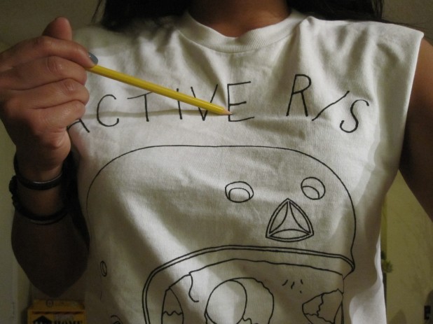 Active T-Shirt Pencil