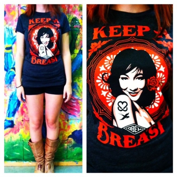 The Keep A Breast Women's Tee