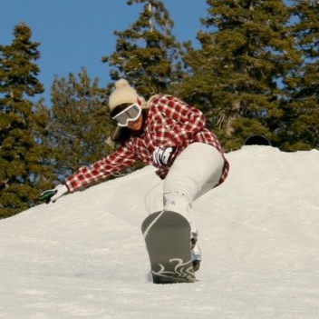 snowboarding